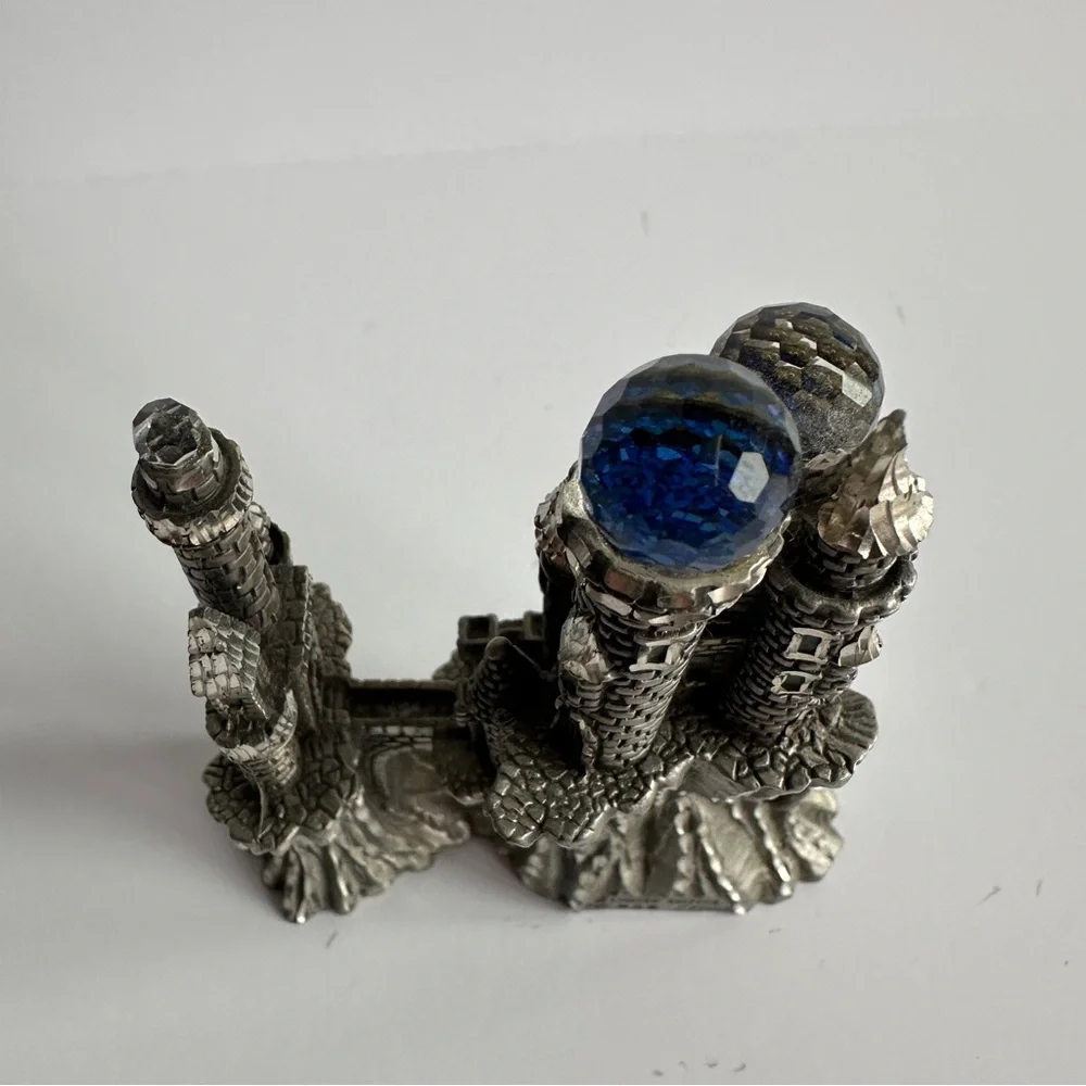 American Collectors Guild Pewter Castle Figurine Limited Edition